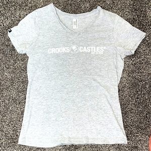 Crooks & Castle V neck fitted tshirt